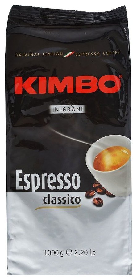 Кофе в зернах Kimbo grani espresso classico 1000 г