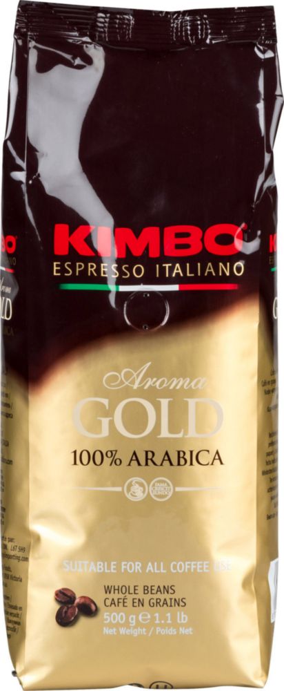 Кофе в зернах Kimbo espresso italiano aroma gold 500 г
