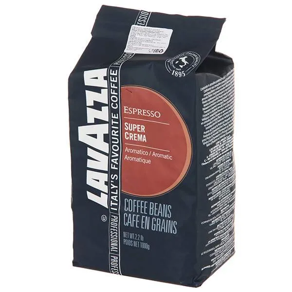 Кофе в зернах Lavazza super crema 1000 г