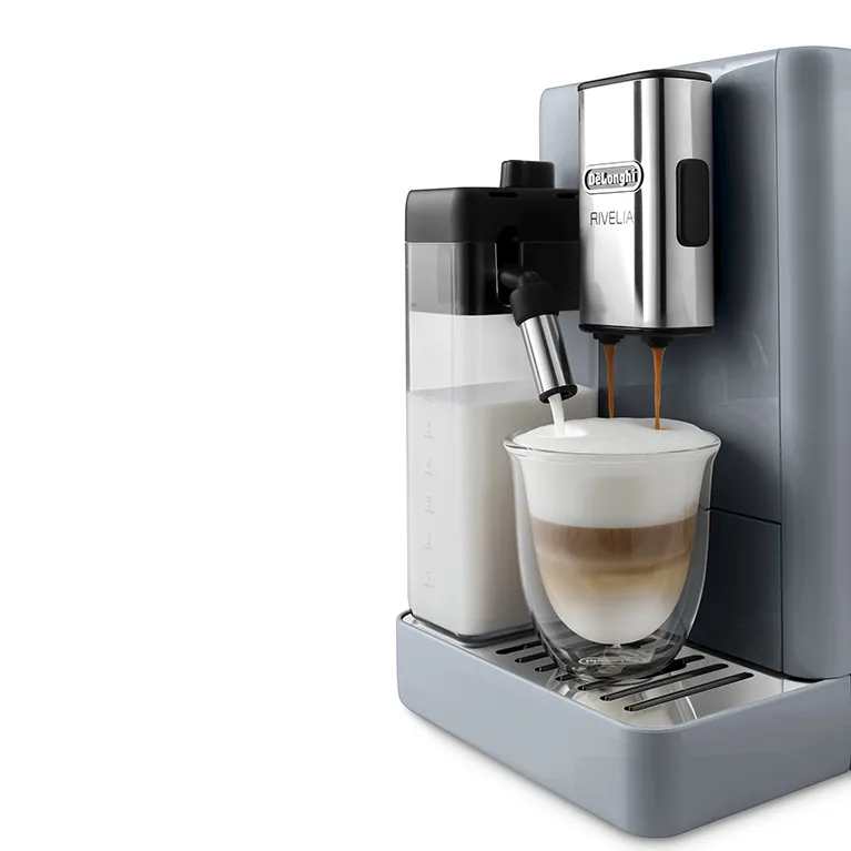 Кофемашина автоматическая Delonghi EXAM440.55.G Rivelia Perfetto серый