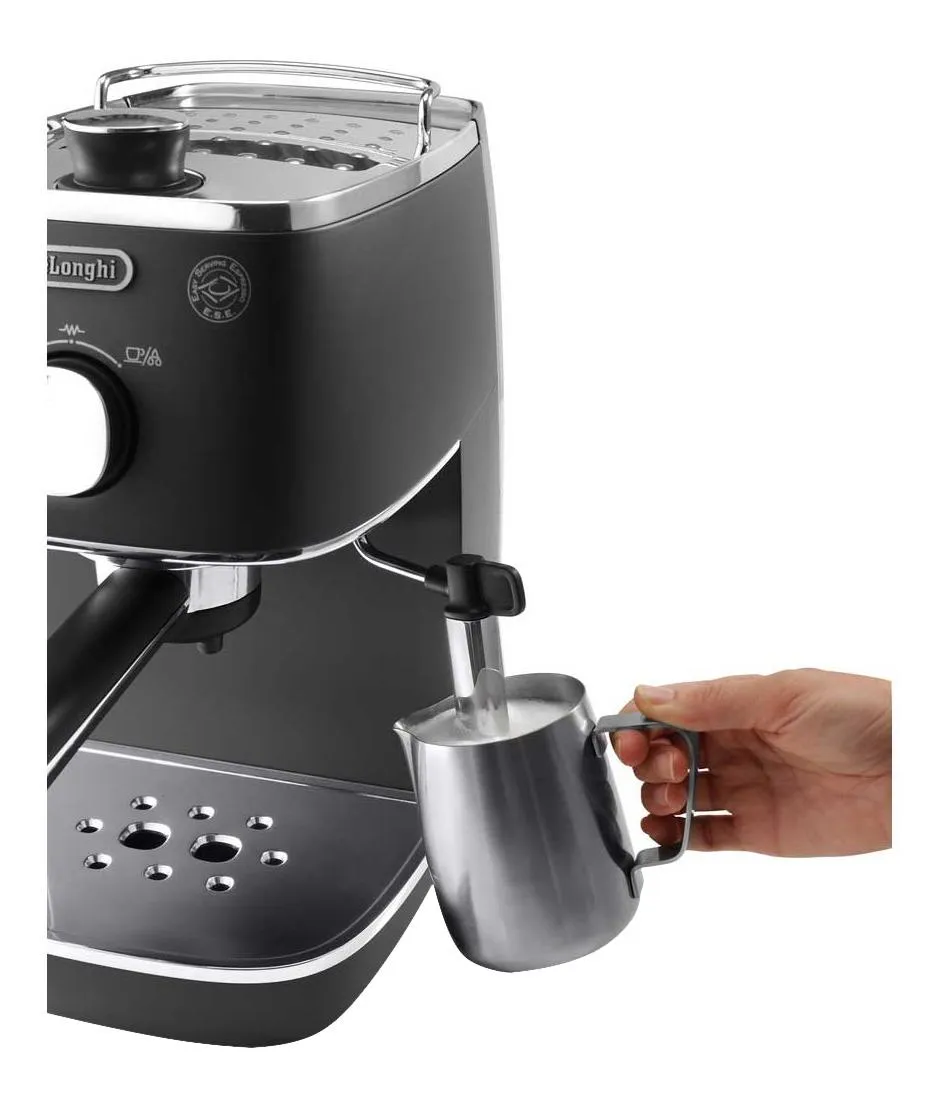 Кофеварка рожкового типа Delonghi ECI341,BK