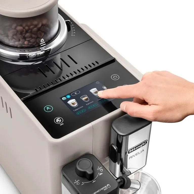 Кофемашина автоматическая DeLonghi EXAM440.55.BG Rivelia Perfetto бежевый