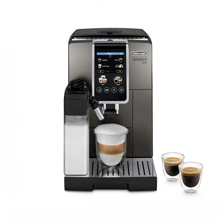 Кофемашина автоматическая DeLonghi ECAM380.95.TB Dinamica Plus титановый