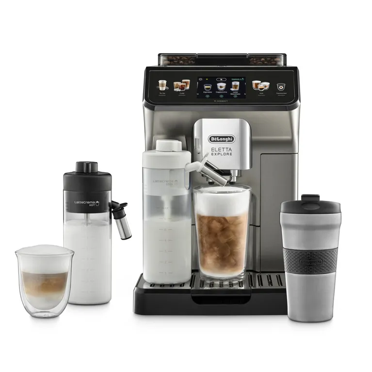 Кофемашина автоматическая DeLonghi ECAM450.86.T Eletta Explore титановый