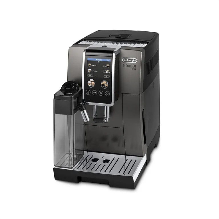 Кофемашина автоматическая DeLonghi ECAM380.95.TB Dinamica Plus титановый