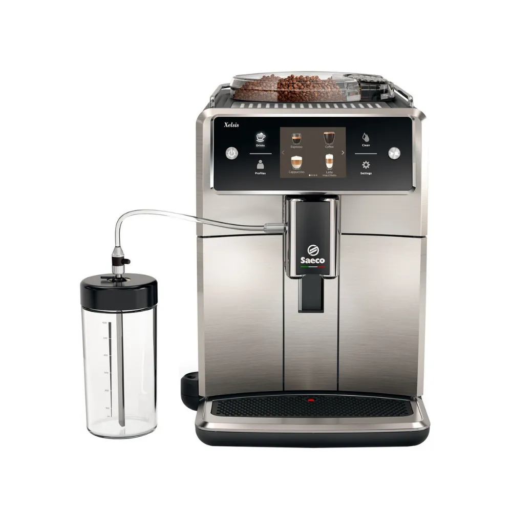 Кофемашина автоматическая Saeco Xelsis SM7683/00 Нержавеющая сталь, черный