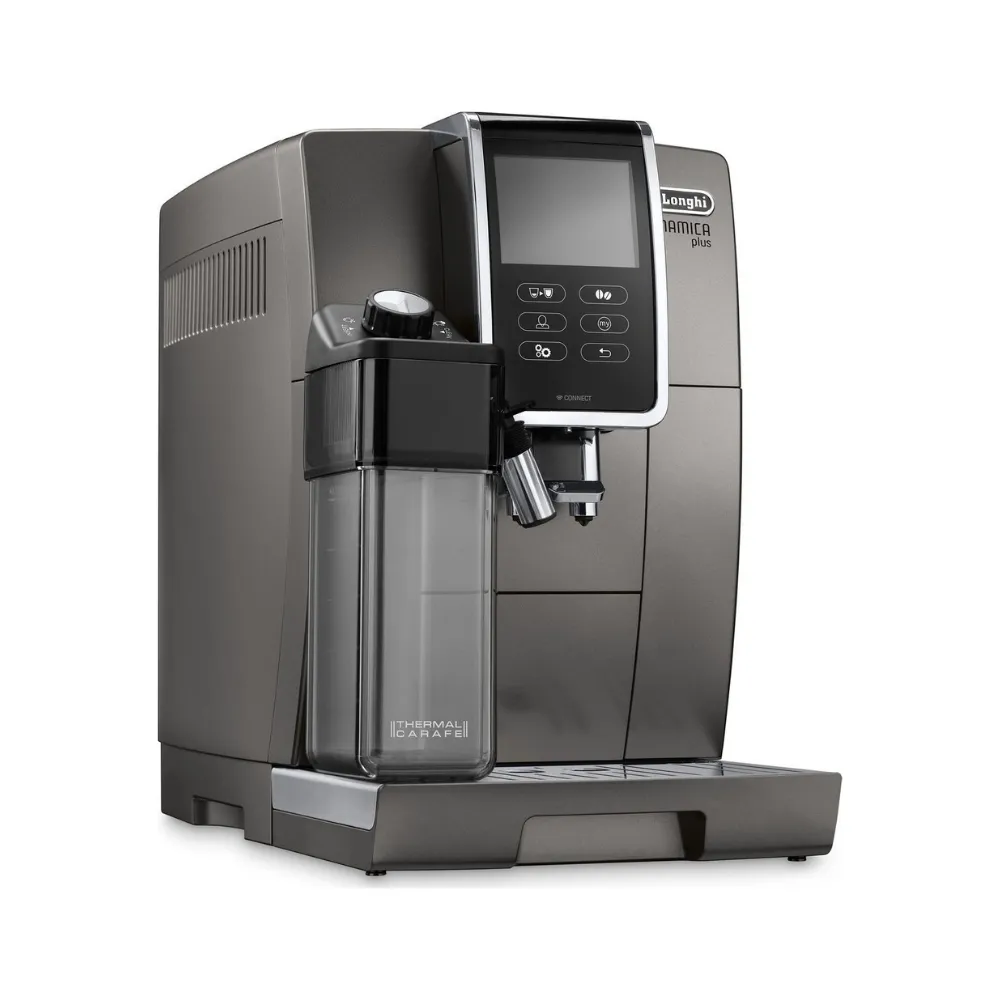 Кофемашина автоматическая DeLonghi Dinamica Plus ECAM370.95.T титан