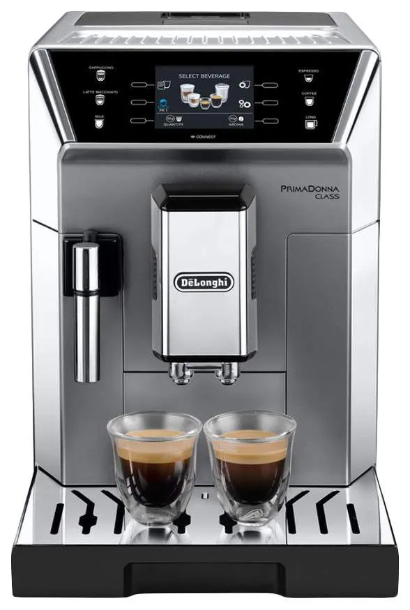 Кофемашина автоматическая DeLonghi PrimaDonna Class ECAM550.75.MS Серебристая