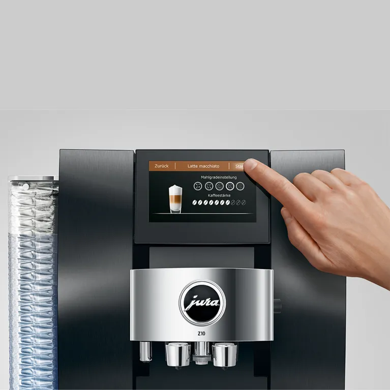 Кофемашина автоматическая Jura Z10 Aluminium Dark Inox