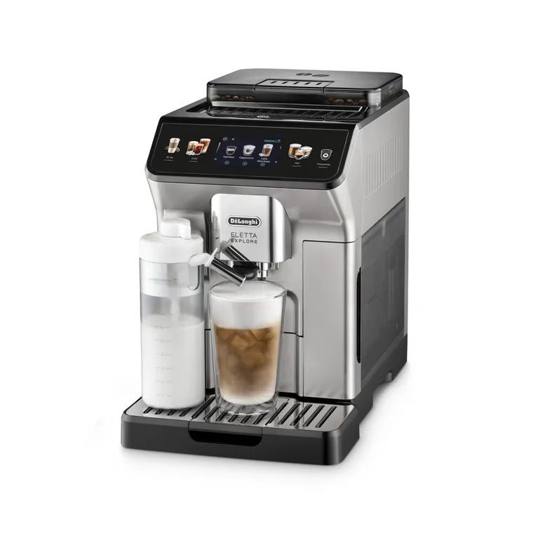 Кофемашина автоматическая Delonghi ECAM450.55.S Eletta Explore серебристый