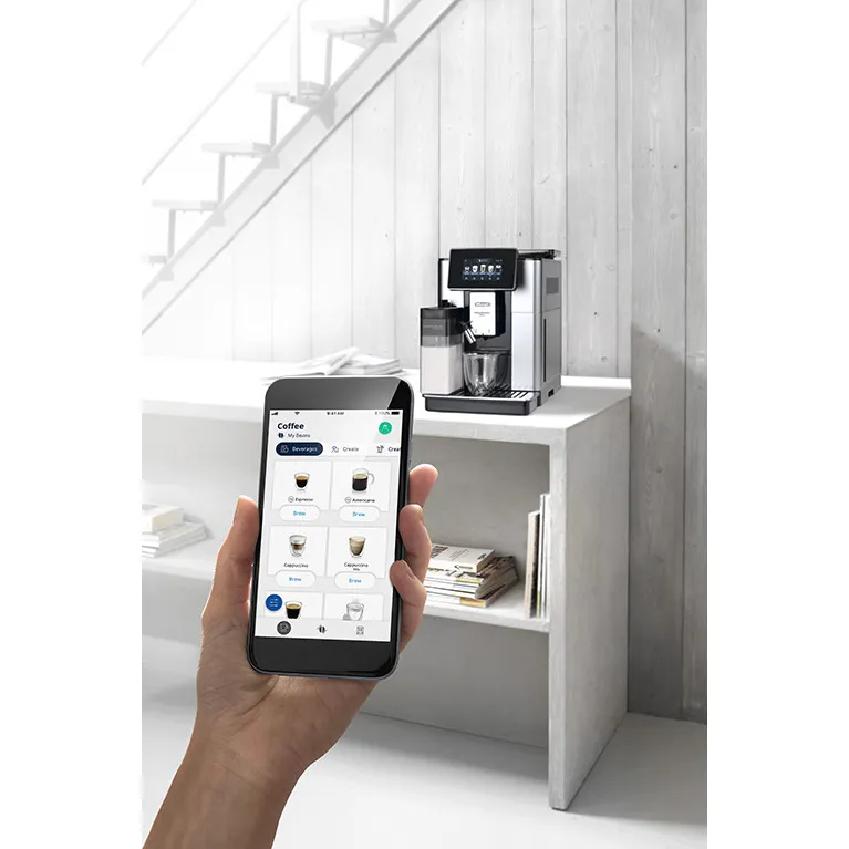 Кофемашина автоматическая DeLonghi PrimaDonna SOUL ECAM610.75.MB