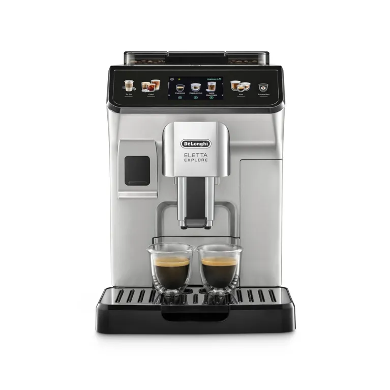 Кофемашина автоматическая Delonghi ECAM450.55.S Eletta Explore серебристый