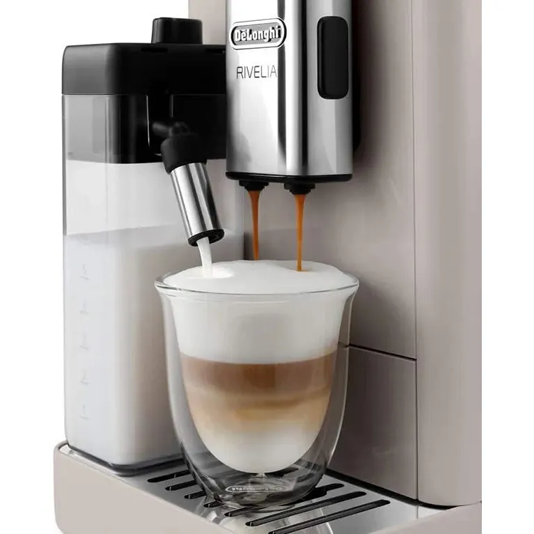 Кофемашина автоматическая DeLonghi EXAM440.55.BG Rivelia Perfetto бежевый