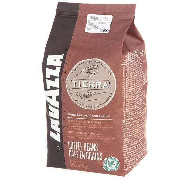 Кофе в зернах Lavazza tierra 1000 г