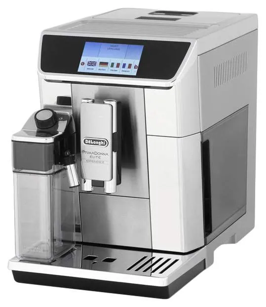 Кофемашина автоматическая DeLonghi PrimaDonna Elite ECAM650.85.MS Серебристая, черная