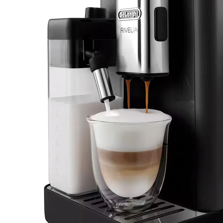 Кофемашина автоматическая DeLonghi EXAM440.55.B Rivelia Perfetto чёрный