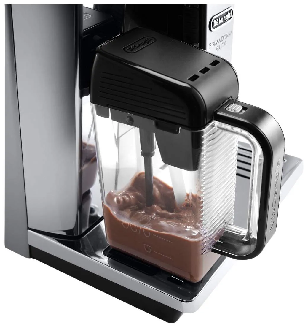 Кофемашина автоматическая DeLonghi PrimaDonna Elite ECAM650.85.MS Серебристая, черная