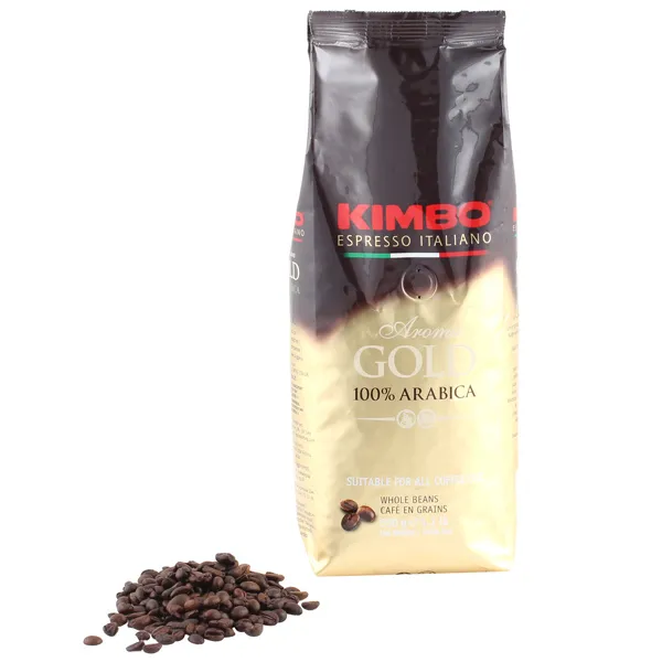 Кофе в зернах Kimbo espresso italiano aroma gold 500 г