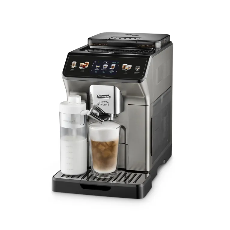 Кофемашина автоматическая DeLonghi ECAM450.86.T Eletta Explore титановый