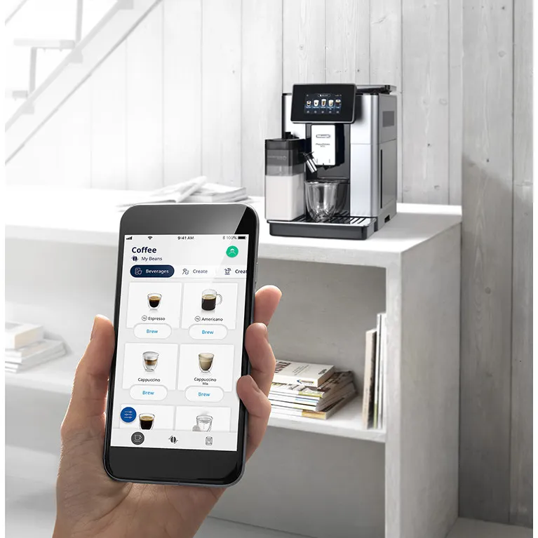 Кофемашина автоматическая DeLonghi PrimaDonna Soul ECAM610.55.SB
