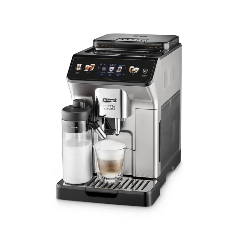 Кофемашина автоматическая Delonghi ECAM450.65.S Eletta Explore серебристый