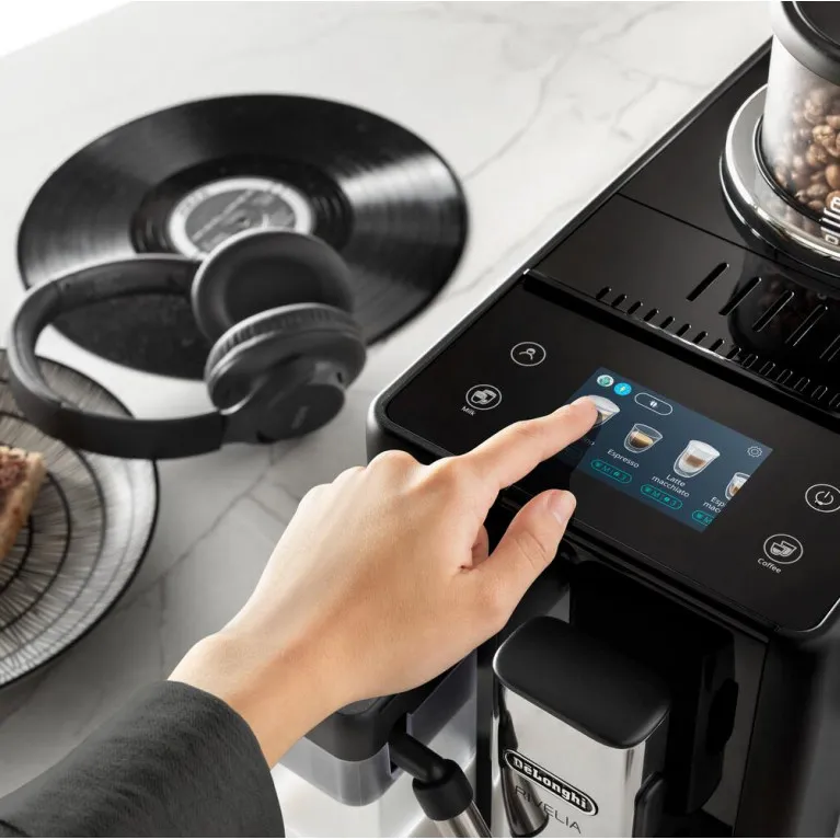 Кофемашина автоматическая DeLonghi EXAM440.55.B Rivelia Perfetto чёрный