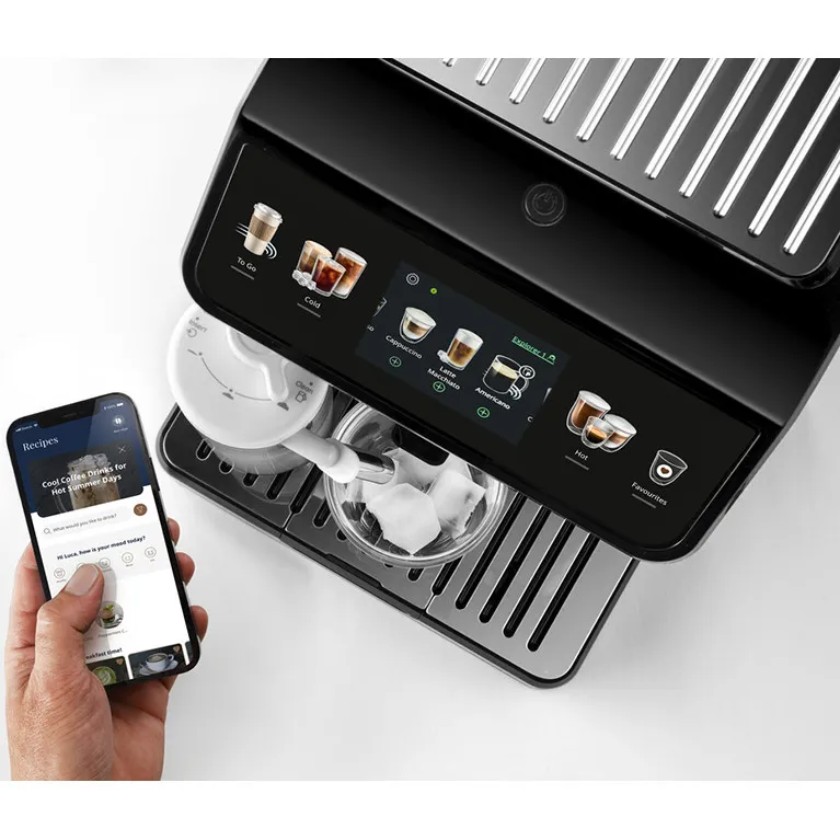 Кофемашина автоматическая Delonghi ECAM450.55.S Eletta Explore серебристый