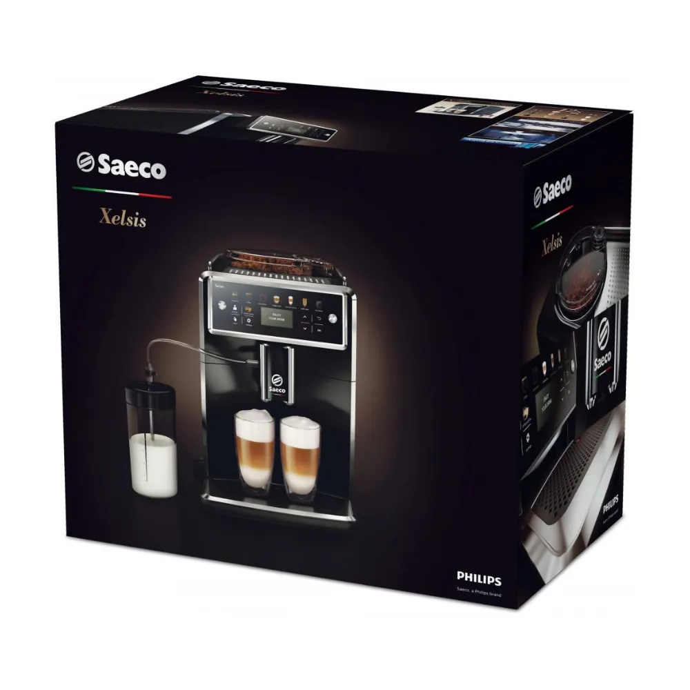 Кофемашина автоматическая Saeco Xelsis SM7580/00 Черный