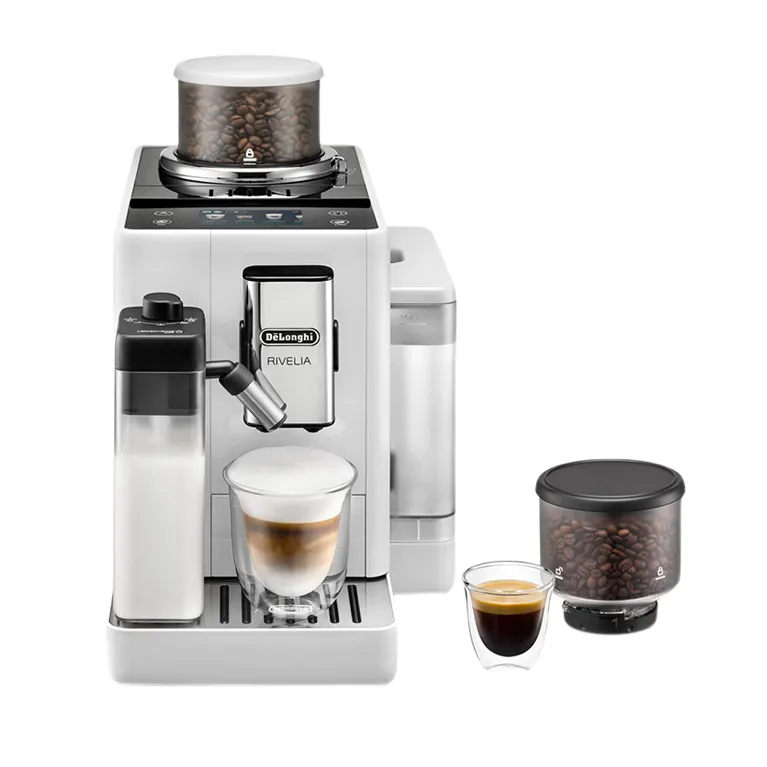 Кофемашина автоматическая DeLonghi EXAM440.55.W Rivelia Perfetto белый