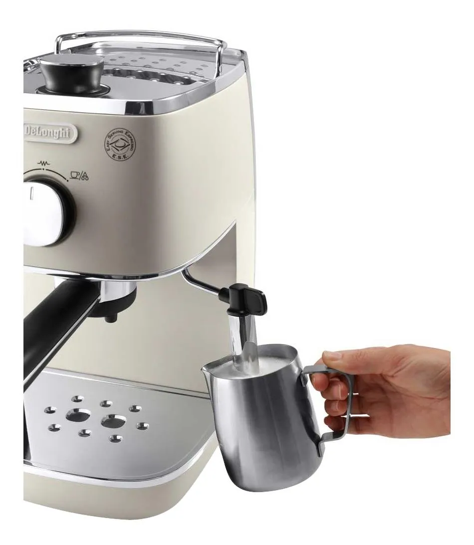 Кофеварка рожкового типа Delonghi ECI341,W