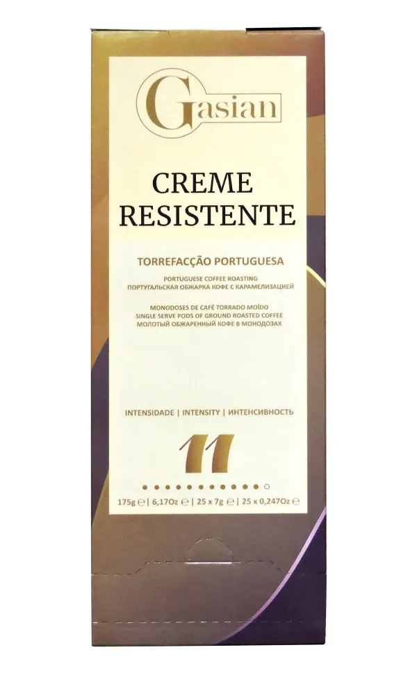 Кофе в чалдах Gasian Creme Resistente 25 шт