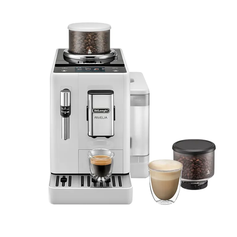 Кофемашина автоматическая Delonghi EXAM440.35.W Rivelia белый