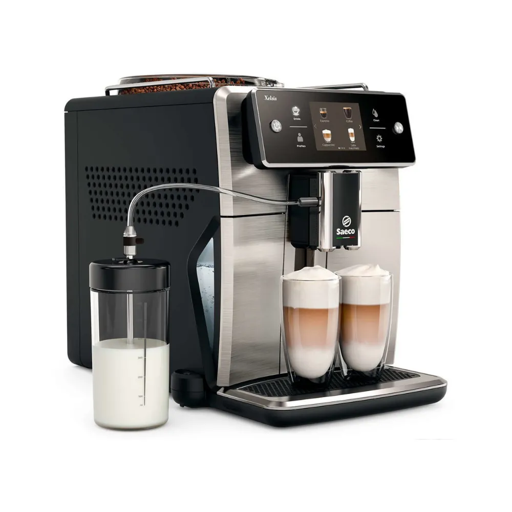 Кофемашина автоматическая Saeco Xelsis SM7683/00 Нержавеющая сталь, черный