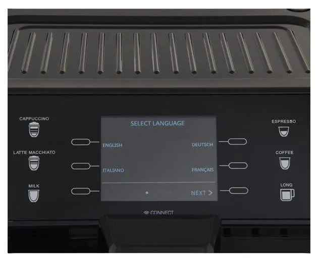 Кофемашина автоматическая DeLonghi PrimaDonna Class ECAM550.55.SB Серебристая, черная