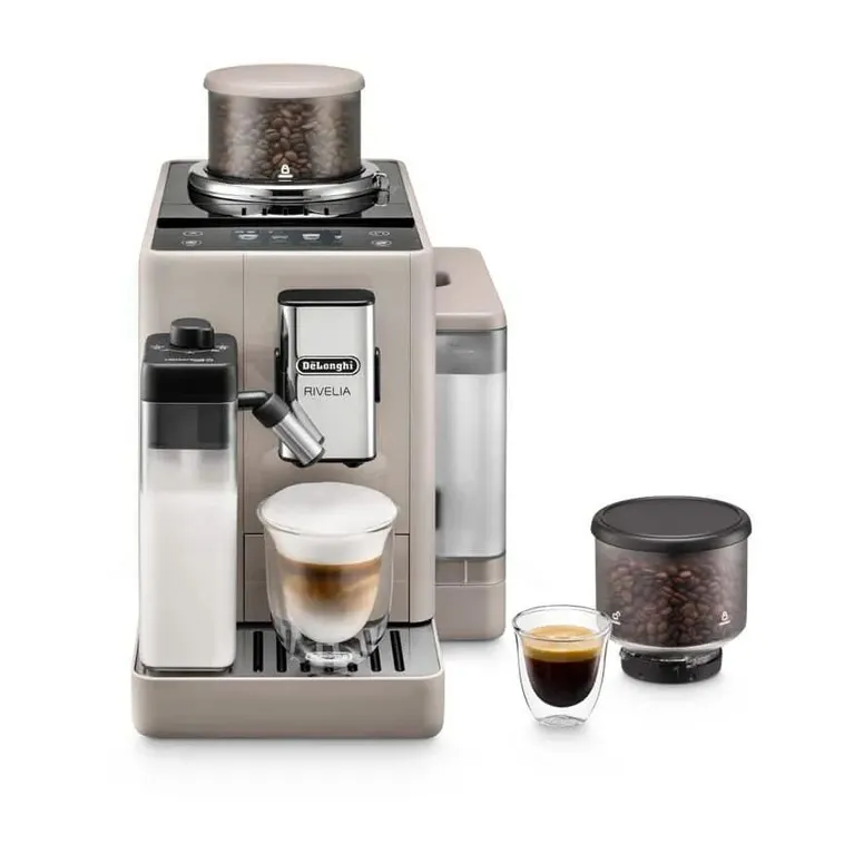 Кофемашина автоматическая DeLonghi EXAM440.55.BG Rivelia Perfetto бежевый