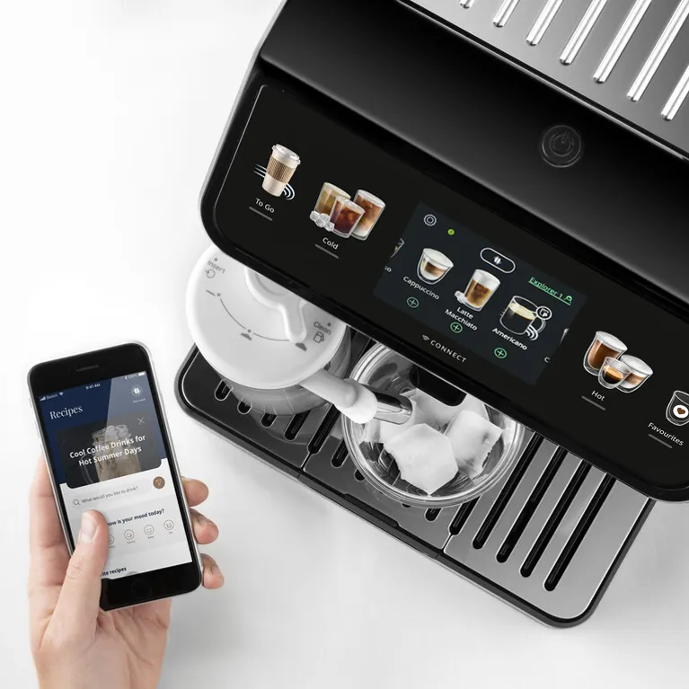 Кофемашина автоматическая Delonghi ECAM450.65.S Eletta Explore серебристый
