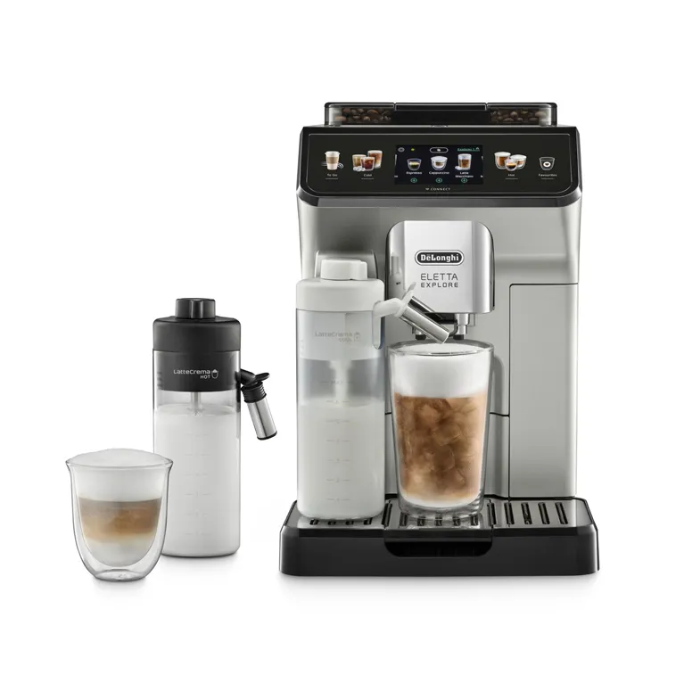 Кофемашина автоматическая Delonghi ECAM450.65.S Eletta Explore серебристый