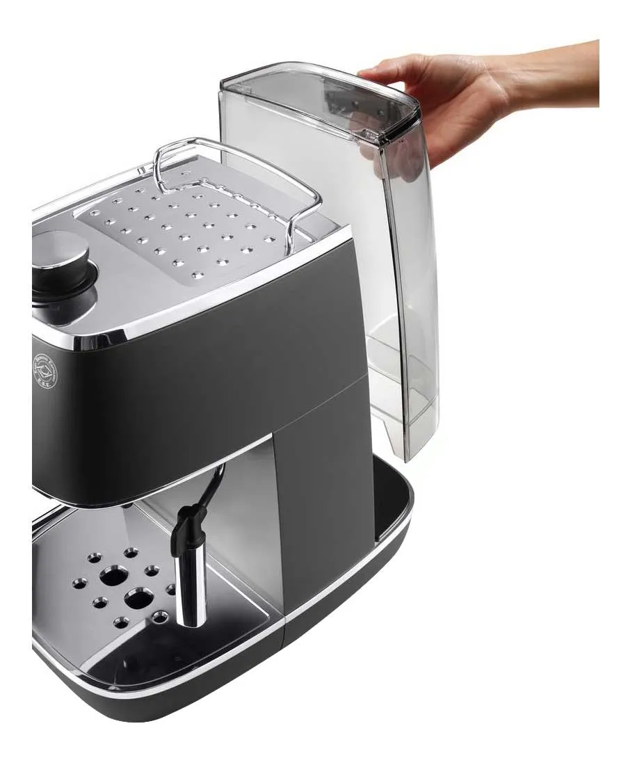 Кофеварка рожкового типа Delonghi ECI341,BK