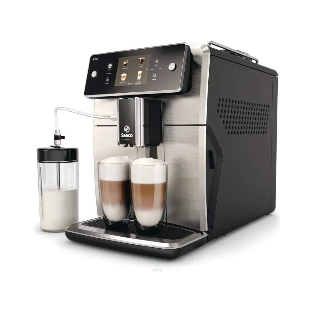 Кофемашина автоматическая Saeco Xelsis SM7683/00 Нержавеющая сталь, черный