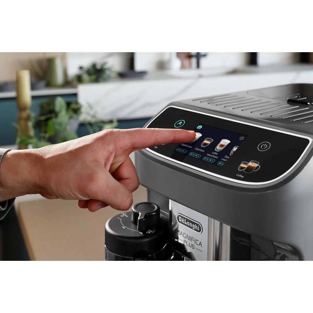 Кофемашина автоматическая DeLonghi Magnifica Plus ECAM320.60.G,серый