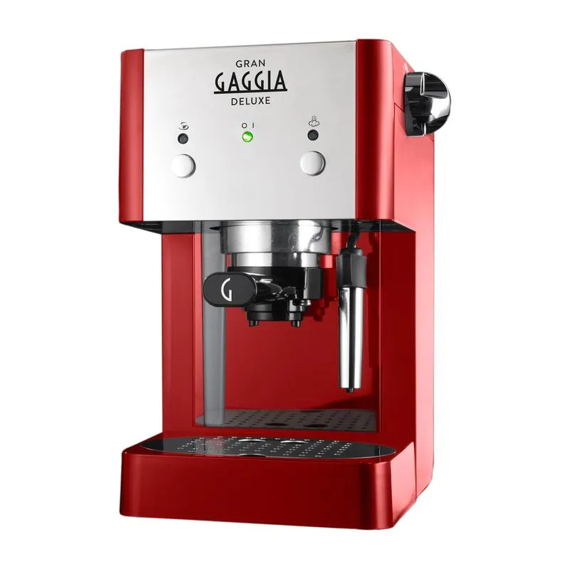 Кофеварка рожкового типа Gaggia Gran De Luxe red RI8425/22