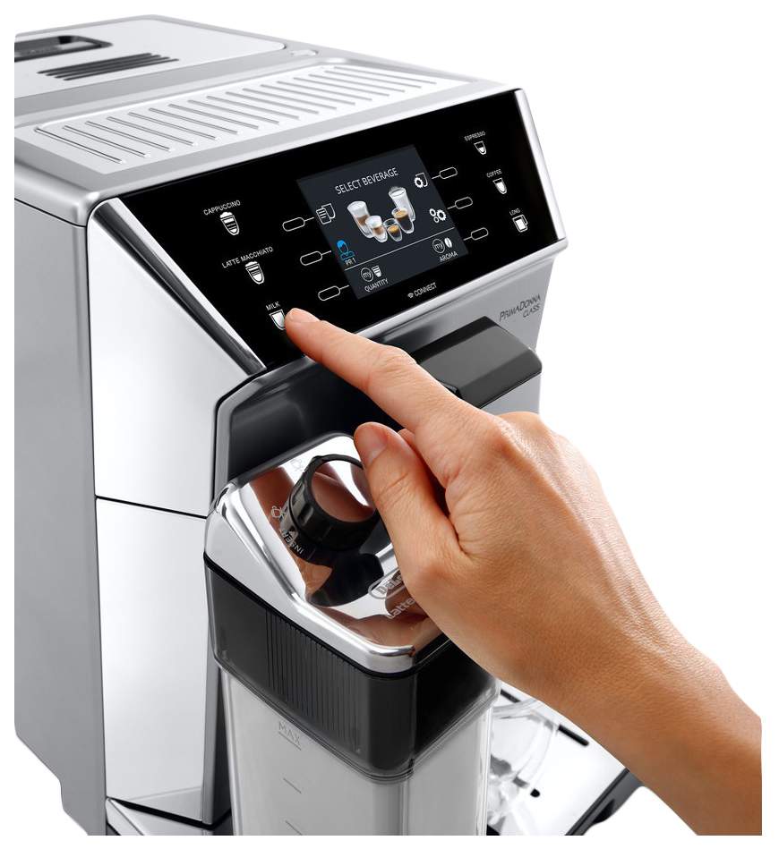 Кофемашина автоматическая DeLonghi PrimaDonna Class ECAM550.75.MS Серебристая