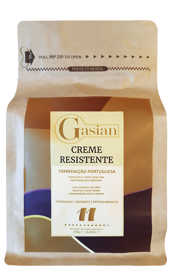 Кофе в зернах Gasian Creme Resistente 250 