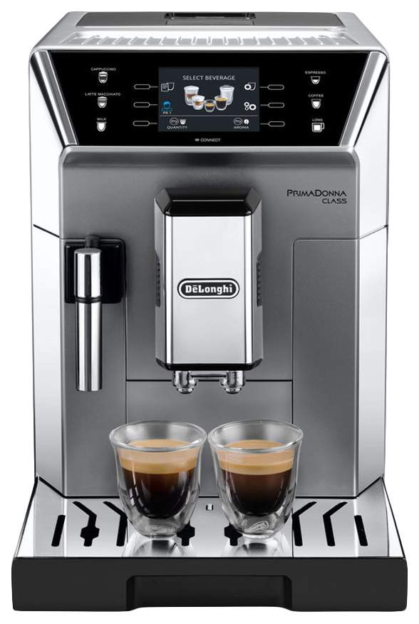 Кофемашина автоматическая DeLonghi PrimaDonna Class ECAM550.75.MS Серебристая