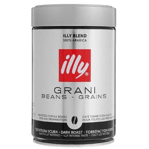 Кофе в зернах ILLY темная обжарка 250 г