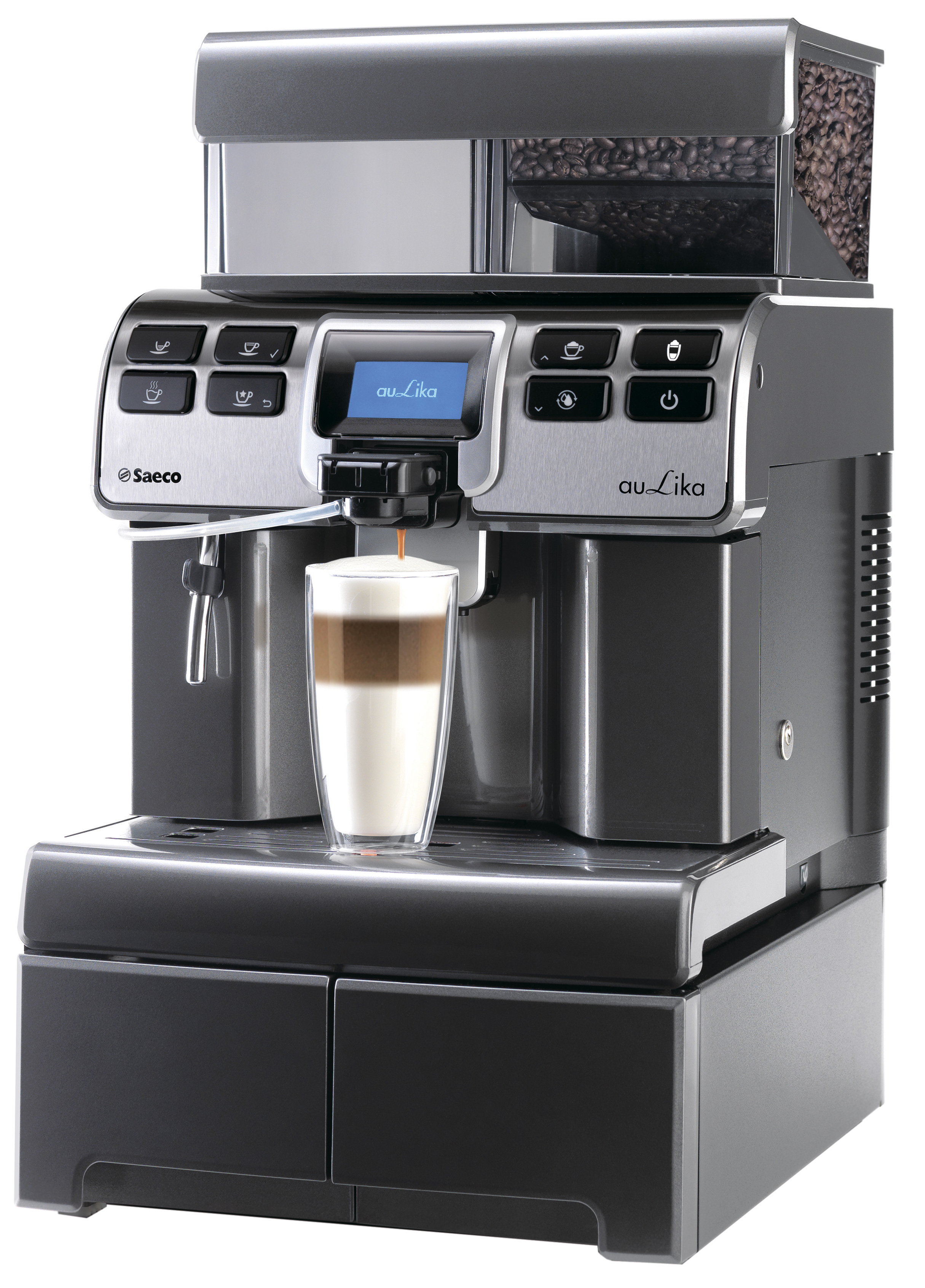 Кофемашина автоматическая Saeco Aulika Top High Speed Cappuccino V2