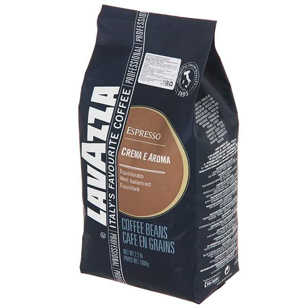 Кофе в зернах Lavazza crema e aroma espresso 1000 г