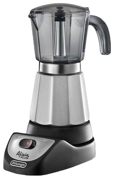 Электрическая гейзерная кофеварка DeLonghi Alicia EMKM 4 B