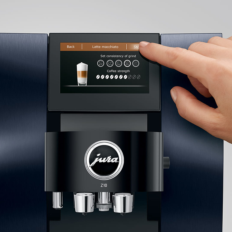 Кофемашина автоматическая Jura Z10 Aluminium Midnight Blue EA