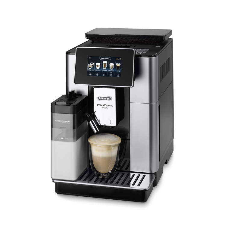 Кофемашина автоматическая DeLonghi PrimaDonna Soul ECAM610.55.SB